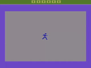 Tron Deadly Discs title screen for Atari 2600